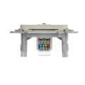 FLITE Розетка компьютерная RJ45 категория 5Е UTP РК5е-1-0-ФлСл сливочный IEK