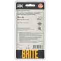 BRITE Рамка 2-местная РУ-2-1-Бр металл титан RE IEK