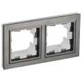 BRITE Рамка 2-местная IP44 РУ-2-БрШ-44 шампань IEK
