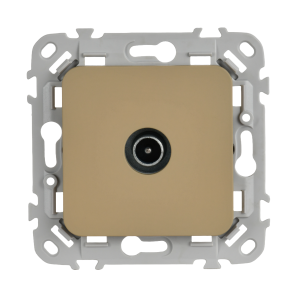 FLITE Розетка TV экранированная оконечная тип M РТВм-1-1-1-ФлХ хаки IEK