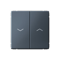 ARTGALLERY 2-клавишный ВЫКЛЮЧАТЕЛЬ ДЛЯ ЖАЛЮЗИ, 2х сх.4, 10А, механизм, ГРИФЕЛЬ GAL000719