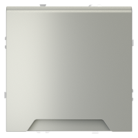 Розетка встраиваемая VOLTUM S70 с заземлением, защитными шторками и крышкой 16А, (сталь)