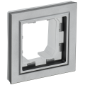 BRITE Рамка 1-местная IP44 РУ-1-БрС-44 сталь IEK