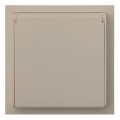 Розетка в сборе IP44, латте RIKETT (35946 LT)