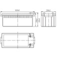 Аккумуляторные батареи MNB Battery MM 200-12