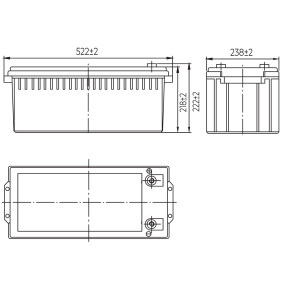 Аккумуляторные батареи MNB Battery MM 200-12