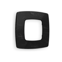 OF940701 Рамка OMEGA Opera Черный мрамор 1-ая AMBRELLA VOLT