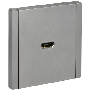 FORTE&PIANO Розетка HDMI FP540 сталь IEK