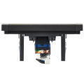 FORTE&PIANO Розетка компьютерная RJ45 кат.6 FP631M металл шампань IEK