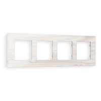 AF930304 Рамка ALFA Grand Бежевый мрамор 4-ая AMBRELLA VOLT