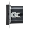 BRITE Розетка USB A+C 45Вт высокоскоростная зарядка РЮ11-2-БрЧ черный IEK
