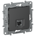 IEKETIKA Розетка компьютерная RJ45 категория 6 UTP 6712531 графит IEK