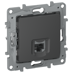 IEKETIKA Розетка компьютерная RJ45 категория 6 UTP 6712531 графит IEK