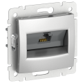 IEKVALENA Розетка компьютерная RJ45 категория 5Е UTP 6943341 алюминий IEK