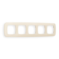 OF140335 Рамка OMEGA Ecta Бежевый матовый 5-ая AMBRELLA VOLT