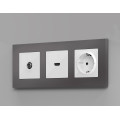 MA114010 Комплект механизма розетки HDMI 2.0 ALFA Белый глянец 40V500mA 2.0GHz 5-18Gbits QUANT AP1140, VM222 AMBRELLA VOLT