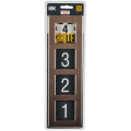 BRITE Рамка 4-местная РУ-4-1-Бр металл коричневый RE AL IEK