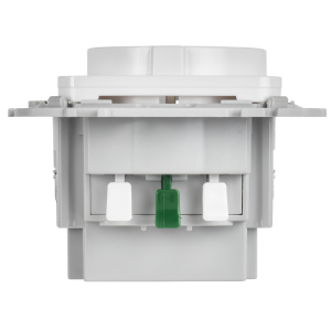 FLITE Розетка 1-местная с заземлением с защитными шторками 16А с USB A+C 20Вт безвинтовое крепление РСЮшс11-1-ФлБ белый IEK