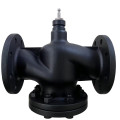 Клапан регулирующий 2-ход фланц PN16 DN80 78м³/ч -20…+130°С
