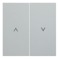 Клавиши выключателя для жалюзи, серебро (35613 SV)