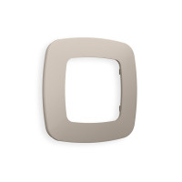 OF140361 Рамка OMEGA Ecta Серо-бежевый матовый 1-ая AMBRELLA VOLT