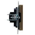 BRITE Розетка HDMI РHDMI-0-БрШ шампань IEK