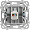FLITE Розетка 2-местная компьютерная RJ45 категория 6 UTP РК6-2-0-ФлО оливковый IEK