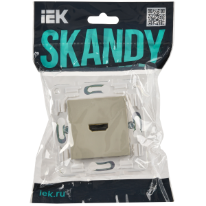 SKANDY Розетка HDMI SK-H01B бежевый IEK