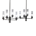 Люстра подвесная INDIGO SPL8 PEARL BLACK