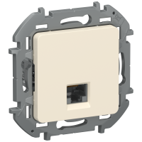 IEKINSPIRIA Розетка компьютерная RJ45 категория 5Е UTP 6738261 слоновая кость IEK