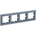 BRITE Рамка 4-местная РУ-4-БрМ маренго IEK