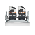 BRITE Розетка компьютерная двойная кат.5E RJ45 РК10-2-БрАБ арктический белый IEK