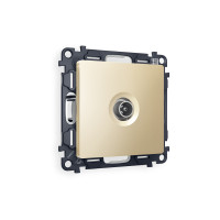 MA613010 Комплект механизма TV розетки оконечной ALFA Шампань 50-870 MHz 1dB QUANT (AP6130, VM202) AMBRELLA VOLT