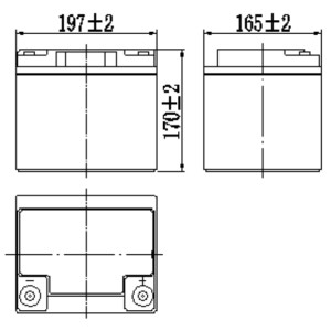 Аккумуляторные батареи MNB Battery MM 45-12