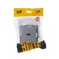 BRITE Розетка HDMI РHDMI-0-БрА алюминий IEK