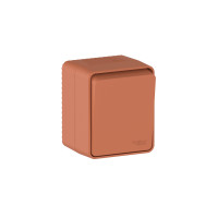 ATLASDESIGN PROFI IP54 О/У 1-клавишный ВЫКЛЮЧАТЕЛЬ, сх.1, 10АХ, ТЕРРАКОТОВЫЙ ATN547011