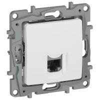 IEKETIKA Розетка компьютерная RJ45 категория 5Е UTP 6710411 молочный IEK
