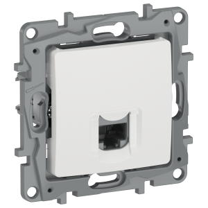 IEKETIKA Розетка компьютерная RJ45 категория 5Е UTP 6710411 молочный IEK