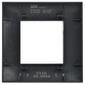 SKANDY Рамка 1-местная SK-F01Bl черный IEK