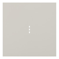 Клавиша одноклавишного выключателя с подсветкой, лен (35602 LN)