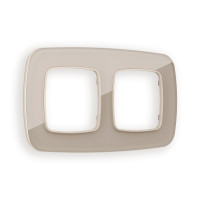 OF350602 Рамка OMEGA Radian Серо-бежевый Стекло закаленное натуральное 2-ая AMBRELLA VOLT