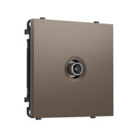 MS643010 Комплект механизма TV розетки оконечной SIGMA Темная бронза матовый 50-870 MHz 1dB QUANT PRO (SP6430, PR202)