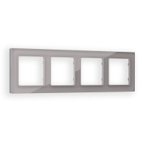 AF330504 Рамка ALFA Platos Сталь Стекло органическое 4-ая AMBRELLA VOLT