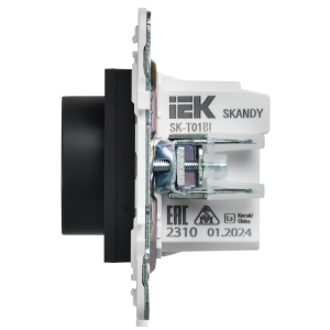 SKANDY Термостат электронный с индикацией SK-T01Bl черный IEK