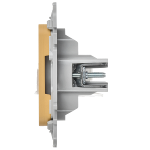 FLITE Розетка 2-местная компьютерная RJ45 категория 5Е UTP РК5е-2-0-ФлШм шамуа IEK