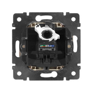 Механизм розетки информ. 1-м СП Valena RJ45 CAT.5E UTP на винтах сл. кость Leg 774138
