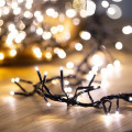 Гирлянда светодиодная Кластер LED 3м 288LED тепл. бел. 14Вт IP20 провод ПВХ темн. зел. Neon-Night 303-626