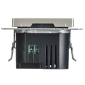 BRITE Розетка USB A+C 45Вт высокоскоростная зарядка РЮ11-2-БрШ шампань IEK