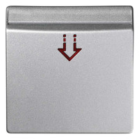 Накладка на карточный выключатель Simon SIMON 82 DETAIL, холодный алюминий, 82078-93