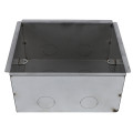 MultiDesk Коробка монтажная для бетонных полов для люка на 8 модулей СТАЛЬ MDK10308